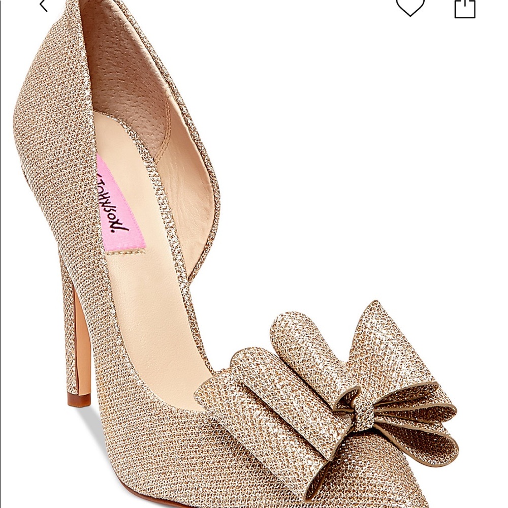 Glitter pumps size 6